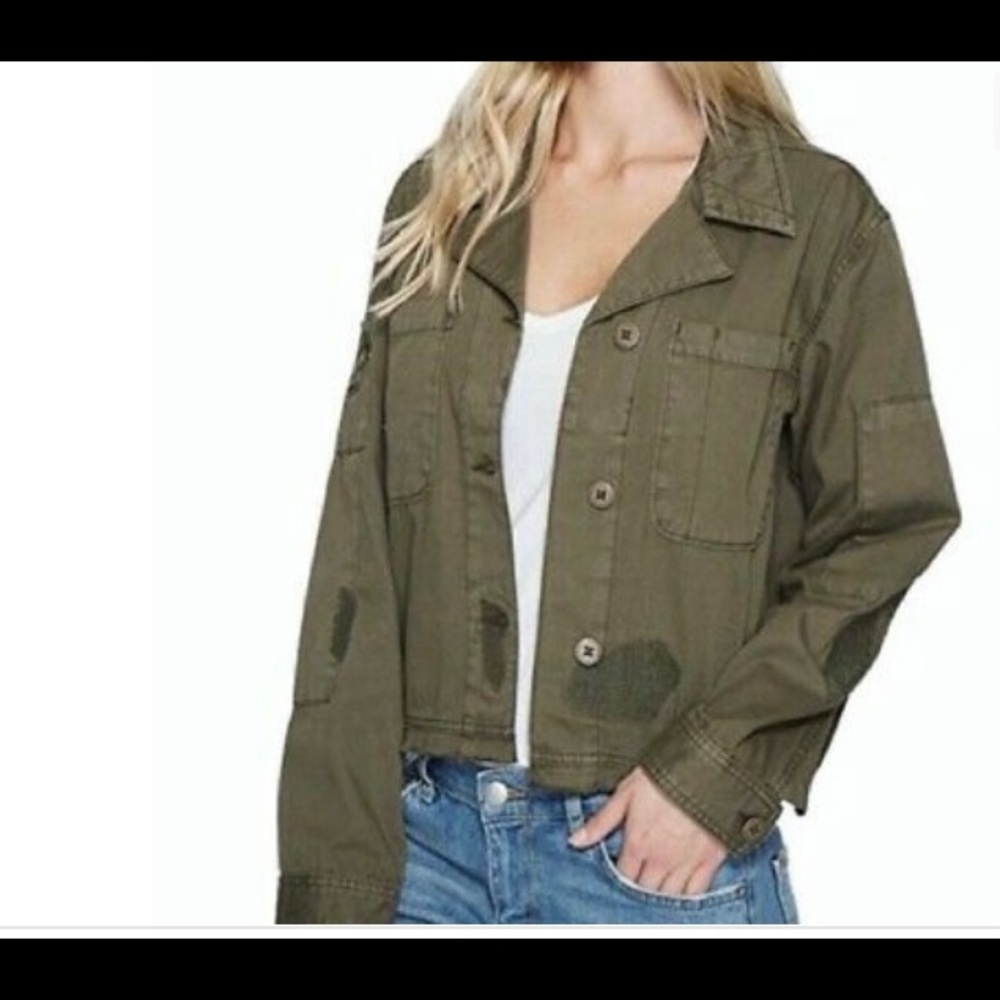 Sanctuary military jacket.  M